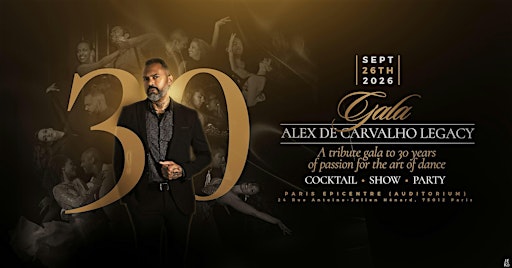 Honoring 30 years of dance career - Alex de Carvalho