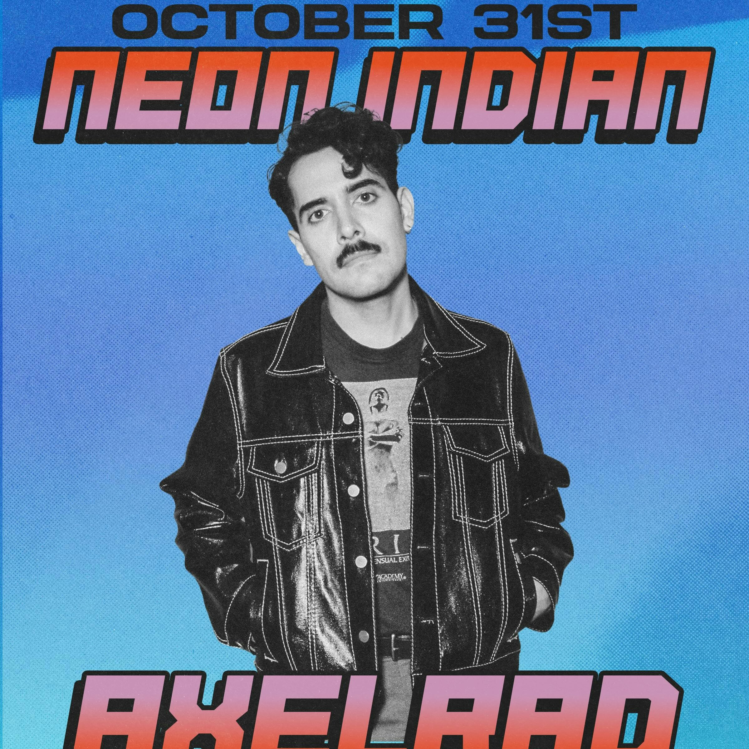 Neon Indian DJ Set @ Axelrad HALLOWEEN 