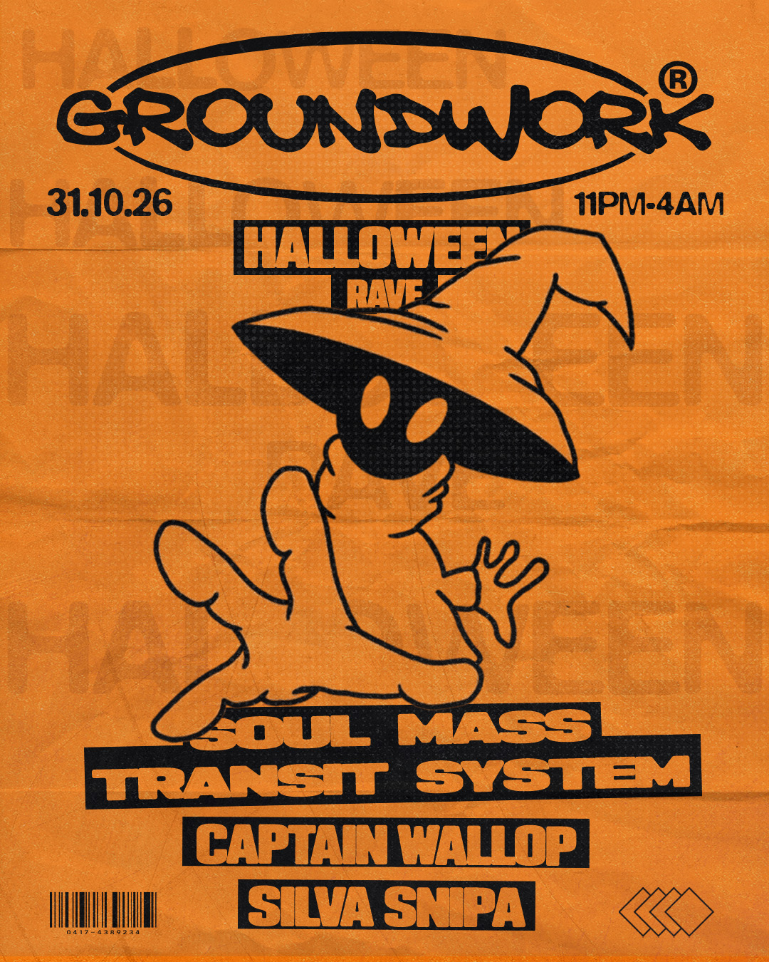 GROUNDWORK 002: Halloween with Soul Mass Transit System + more