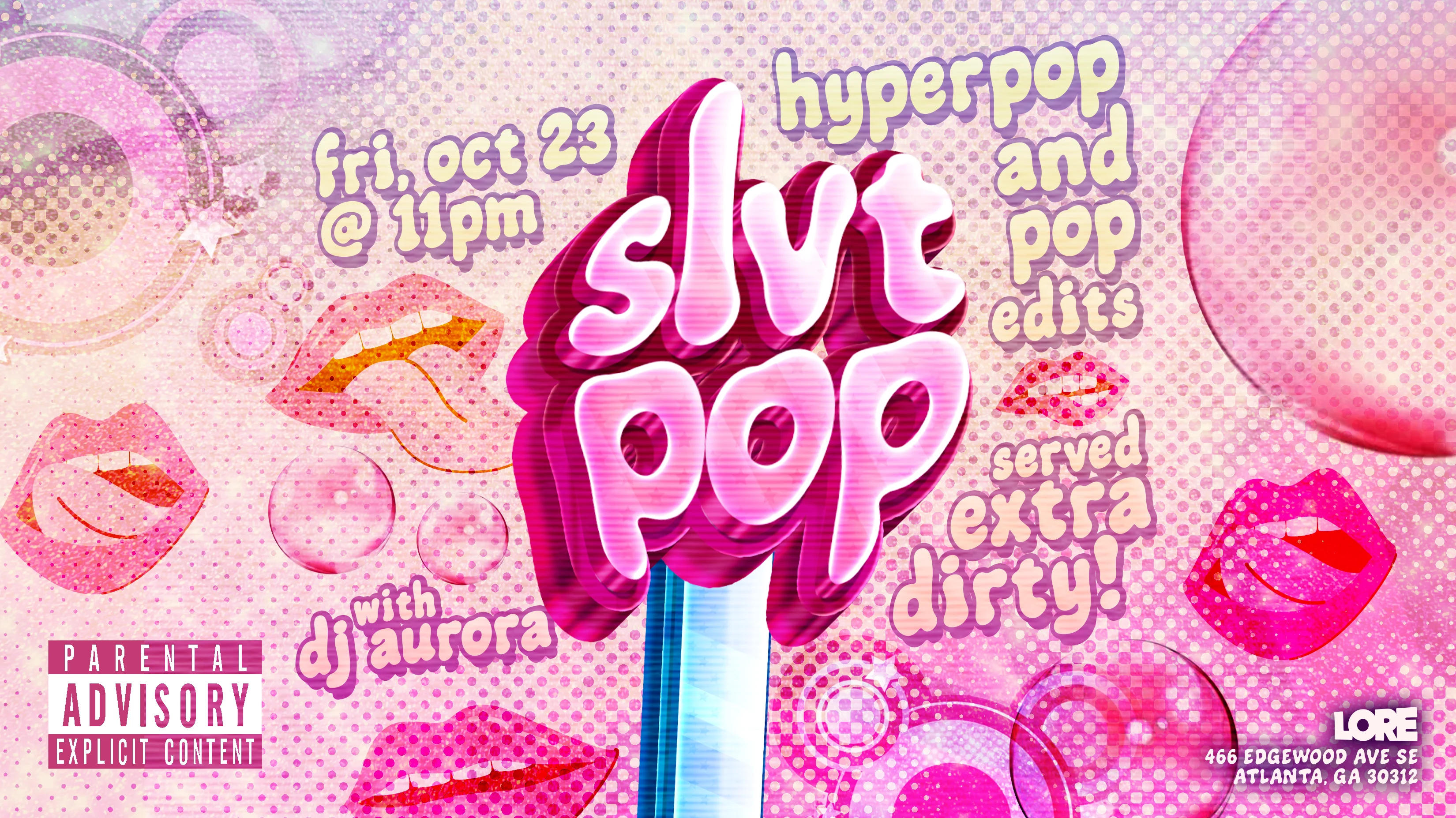 Slvt Pop: Hyperpop & Pop Edits Party