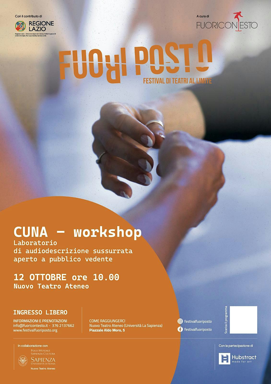 CUNA - Laboratorio di audiodescrizione sussurrata