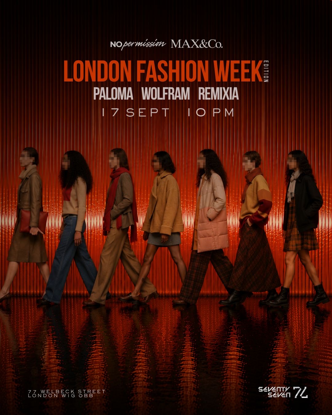 No Permission x MAX&Co. — London Fashion Week Edition