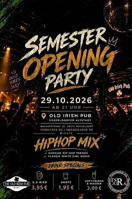 Semester Opening Jura