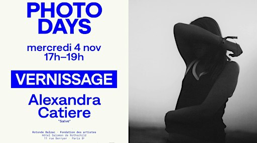4.11 17h   Vernissage d'Alexandra CATIERE à la Rotonde Balzac