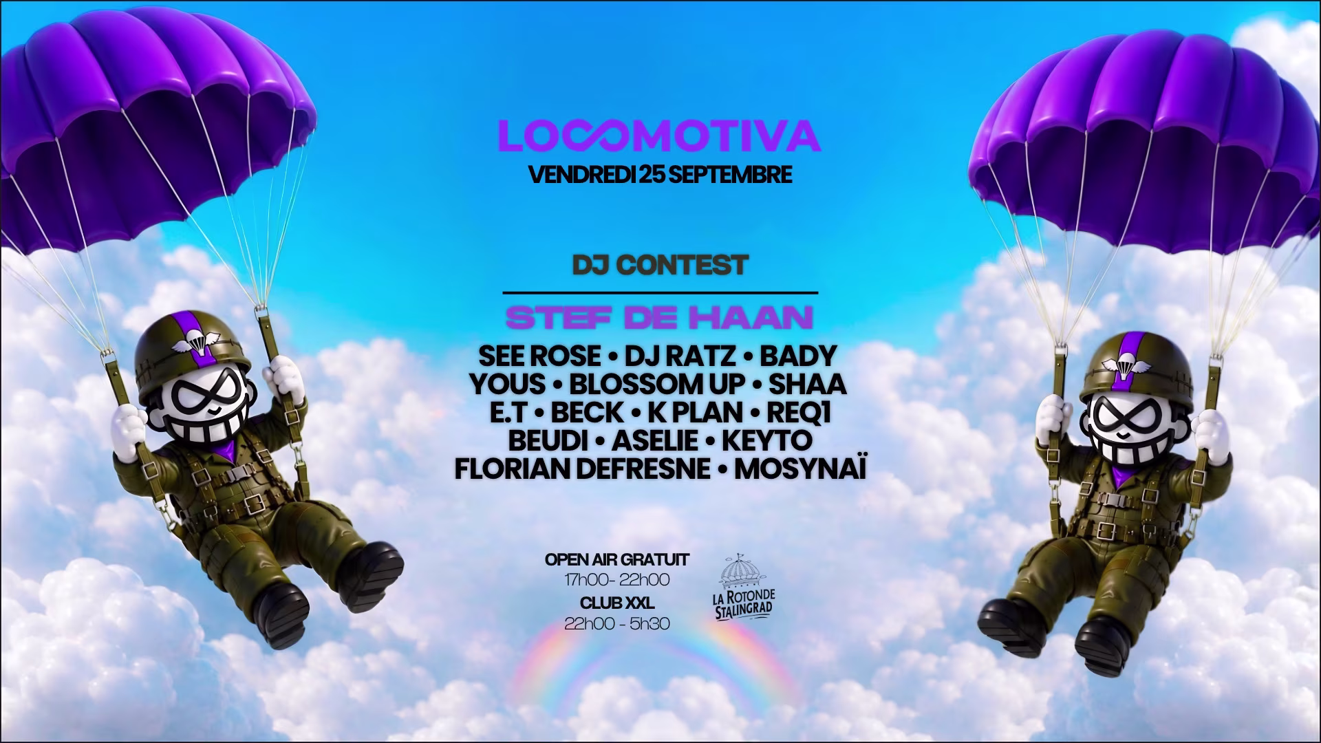 Locomotiva - Open-Air & Club : Stef De Haan & More