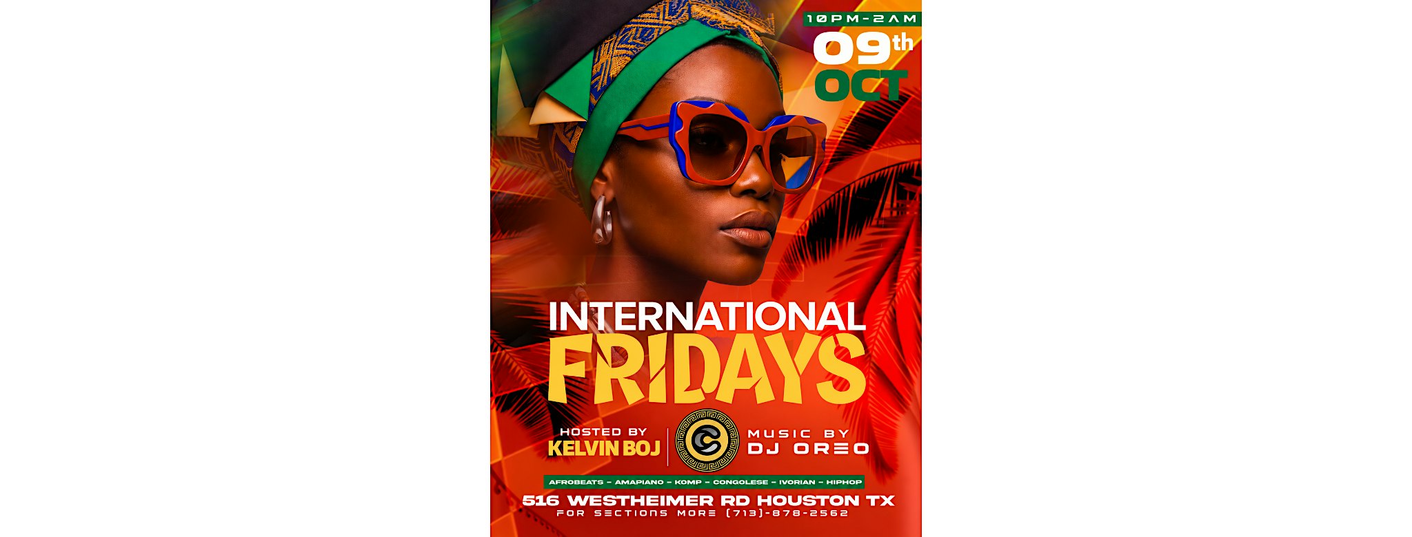 INTERNATIONAL FRIDAYS @ CRAVE HOUSTON.
