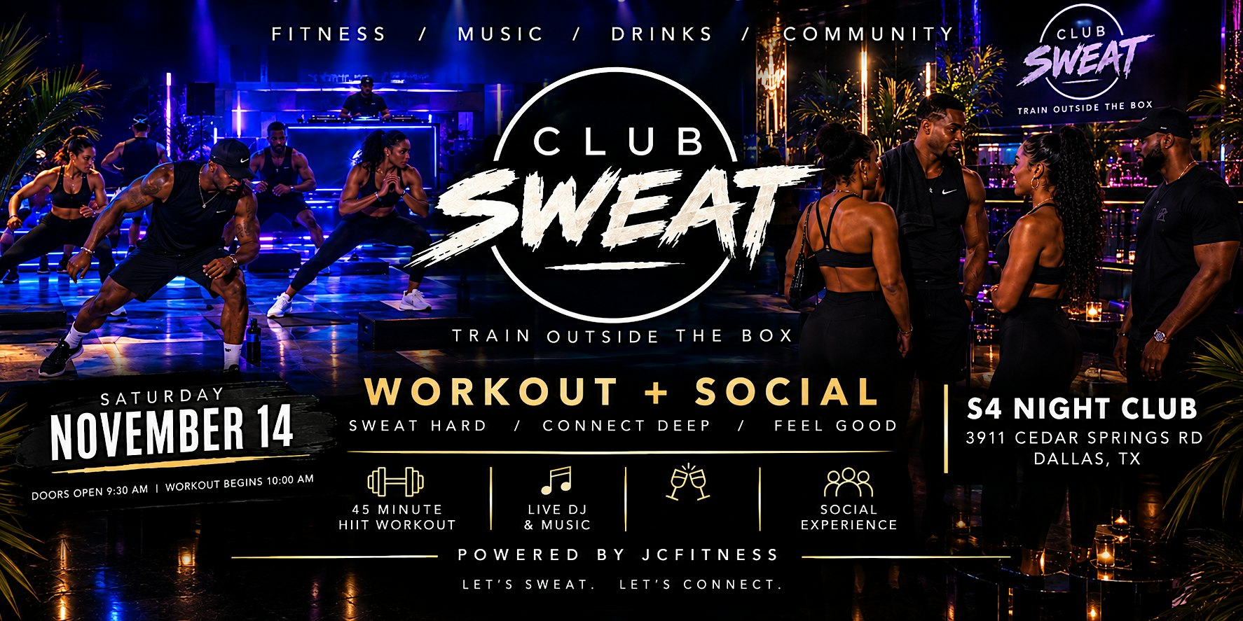 CLUB SWEAT — TRAIN OUTSIDE THE BOX