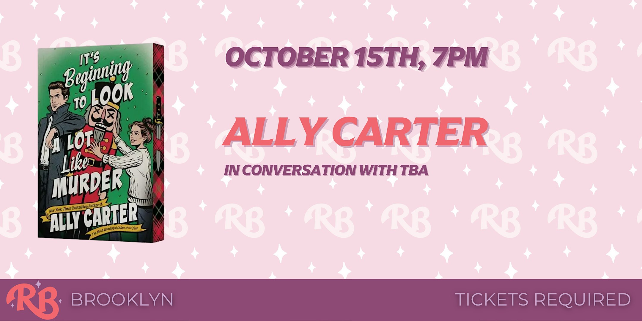 Ally Carter Brooklyn Event for It's Beginning to Look a Lot Like Murder