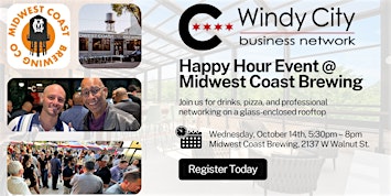 Windy City Business Network: Happy Hour @ Midwest Coast (Oct. 14th)