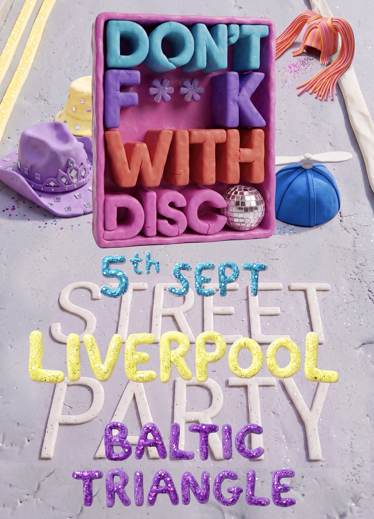 Don't F**k with Disco - Liverpool Street Party, NO HAT… NO ENTRY