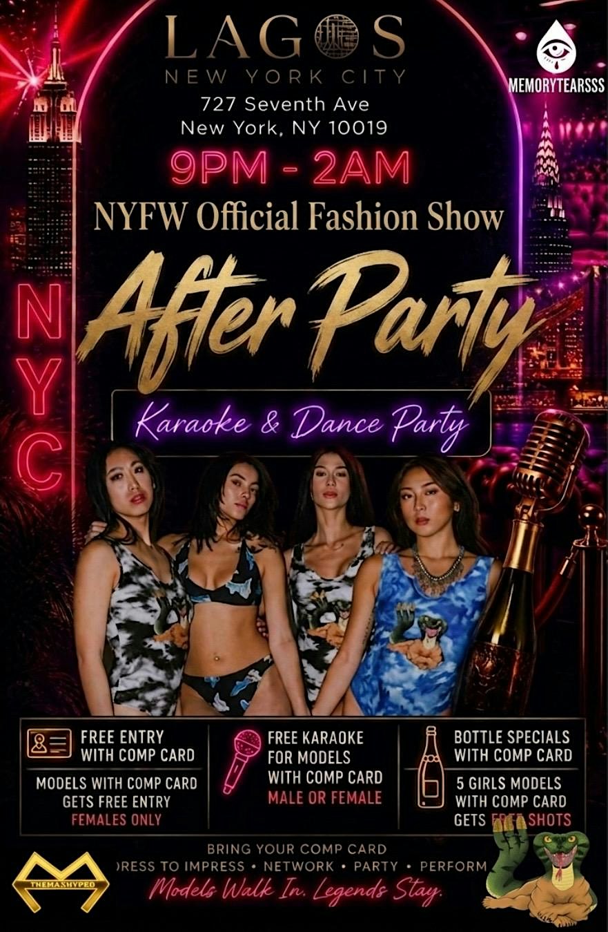 NEWYORK FASHION SHOW AFTER PARTY