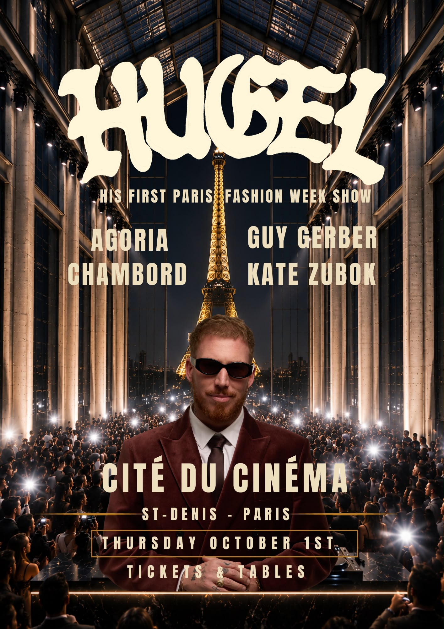 Hugel, Agoria, Guy Gerber, Chambord, Kate Zubok @ Paris Fashion week