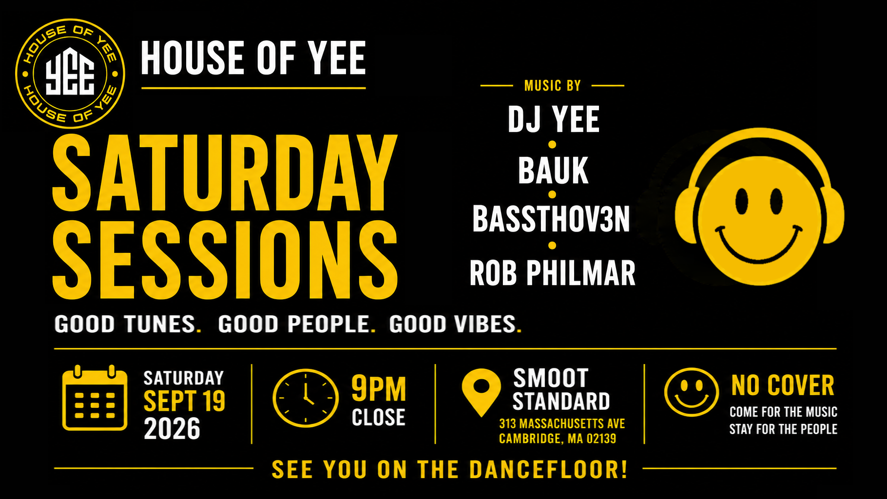 House Of Yee: Saturday Sessions