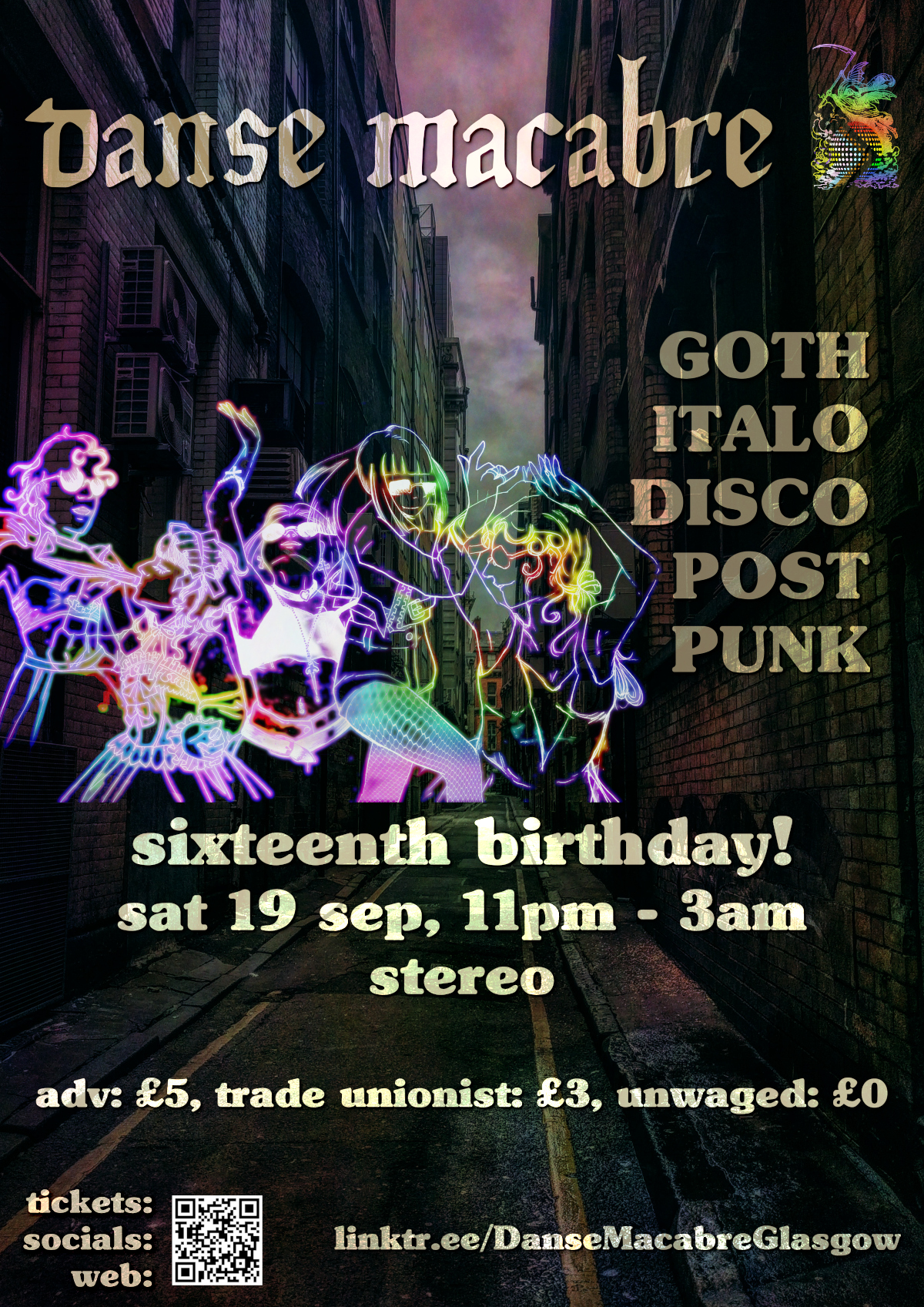 Danse Macabre's Sixteenth Birthday