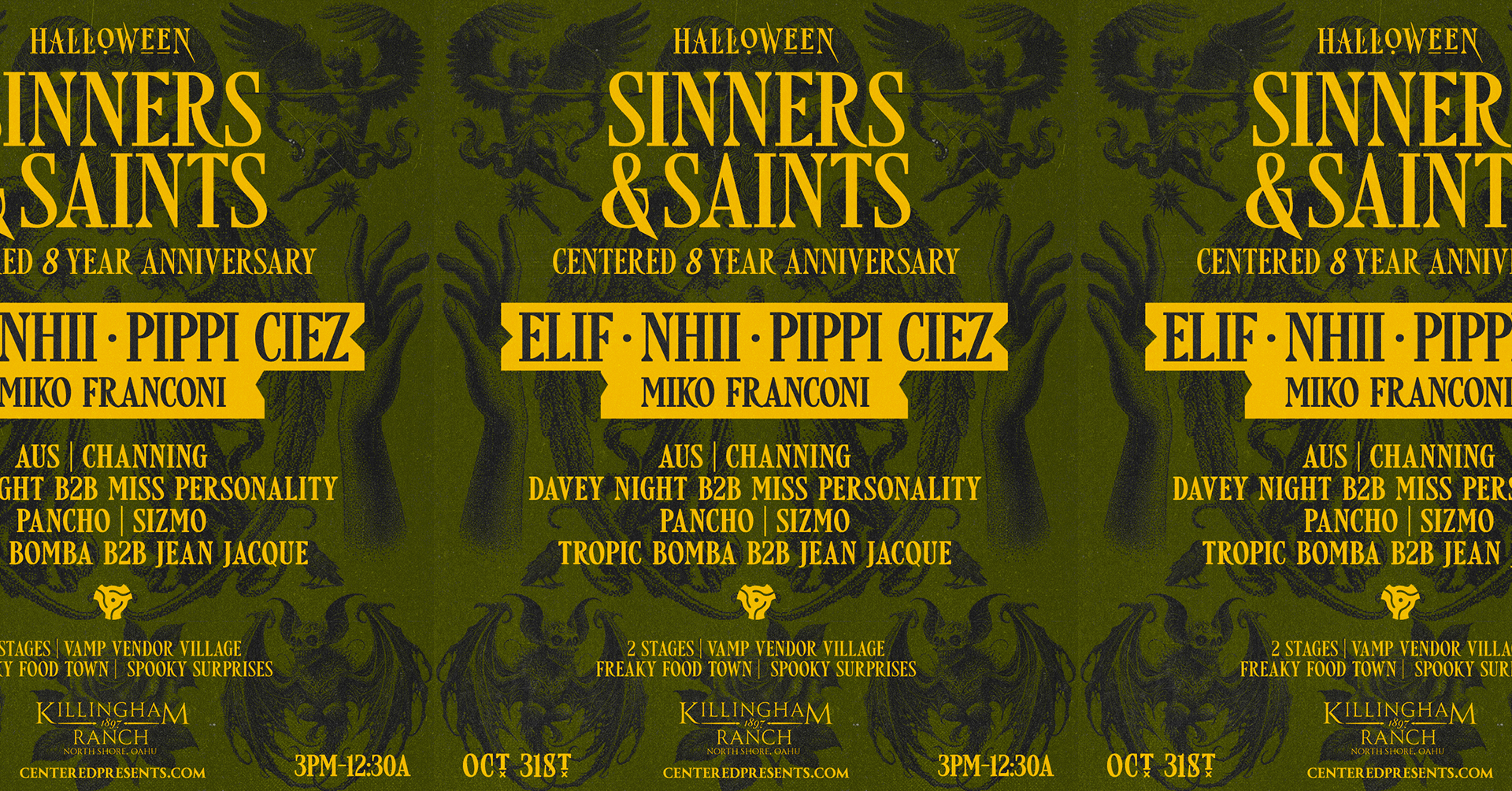 Sinners & Saints - Centered 8 Year Anniversary