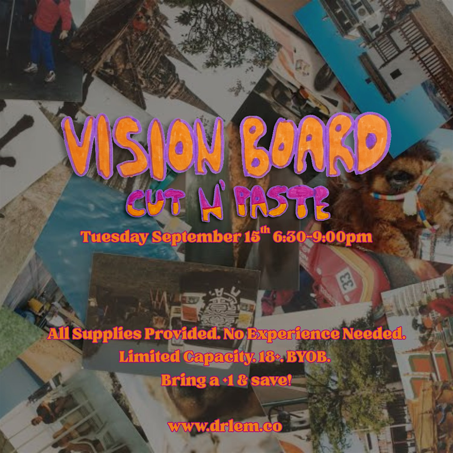 Vision Board Cut & Paste | Paper Craft Activity | Fun, Social, Creative