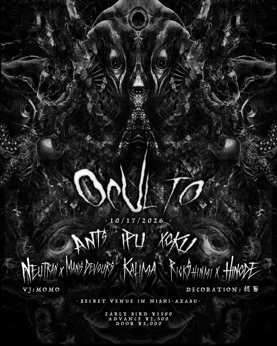 OCULTO (EXPERIMENATL/DARK PSY)