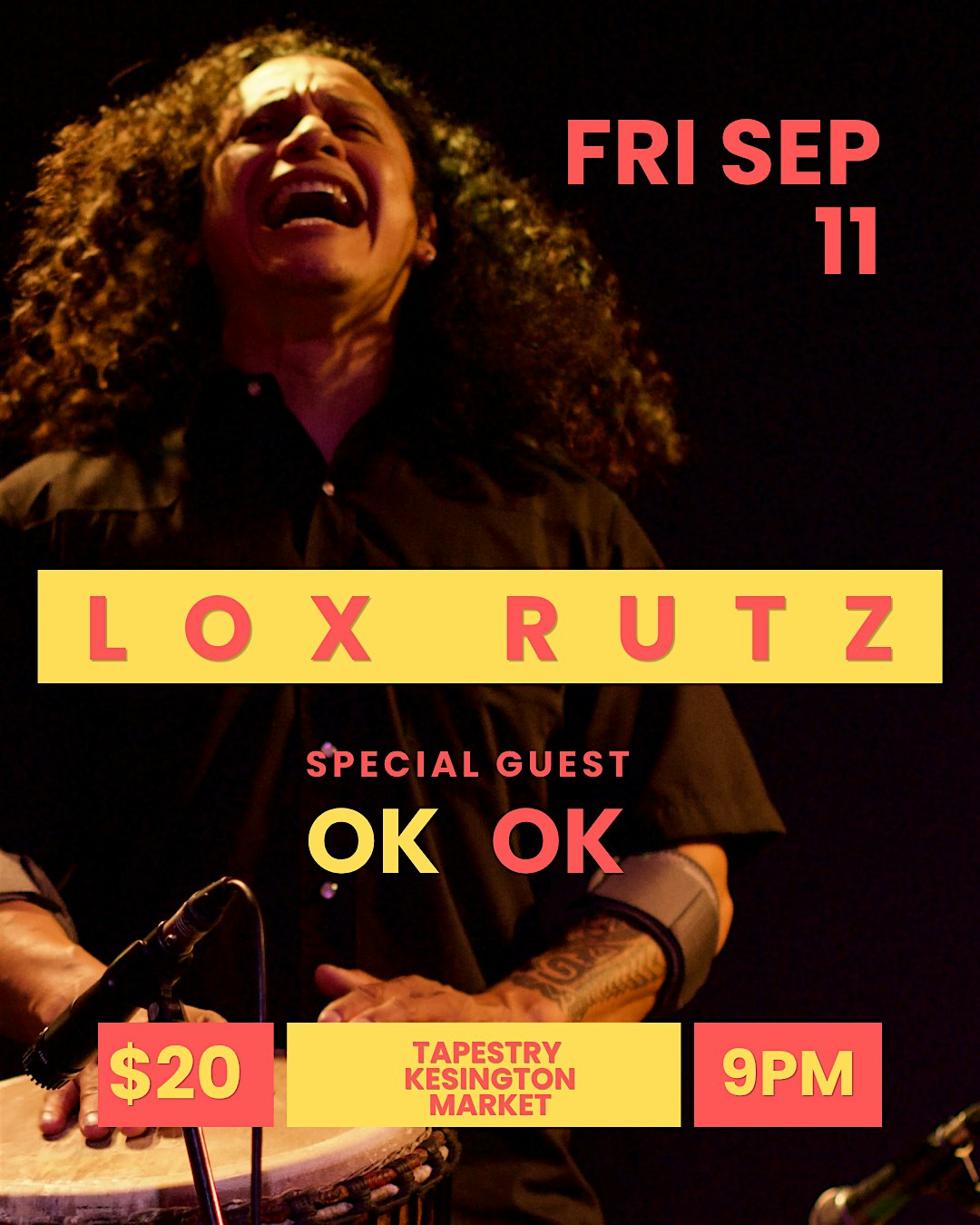 LOX RUTZ Live at Tapestry + Special Guest OK OK