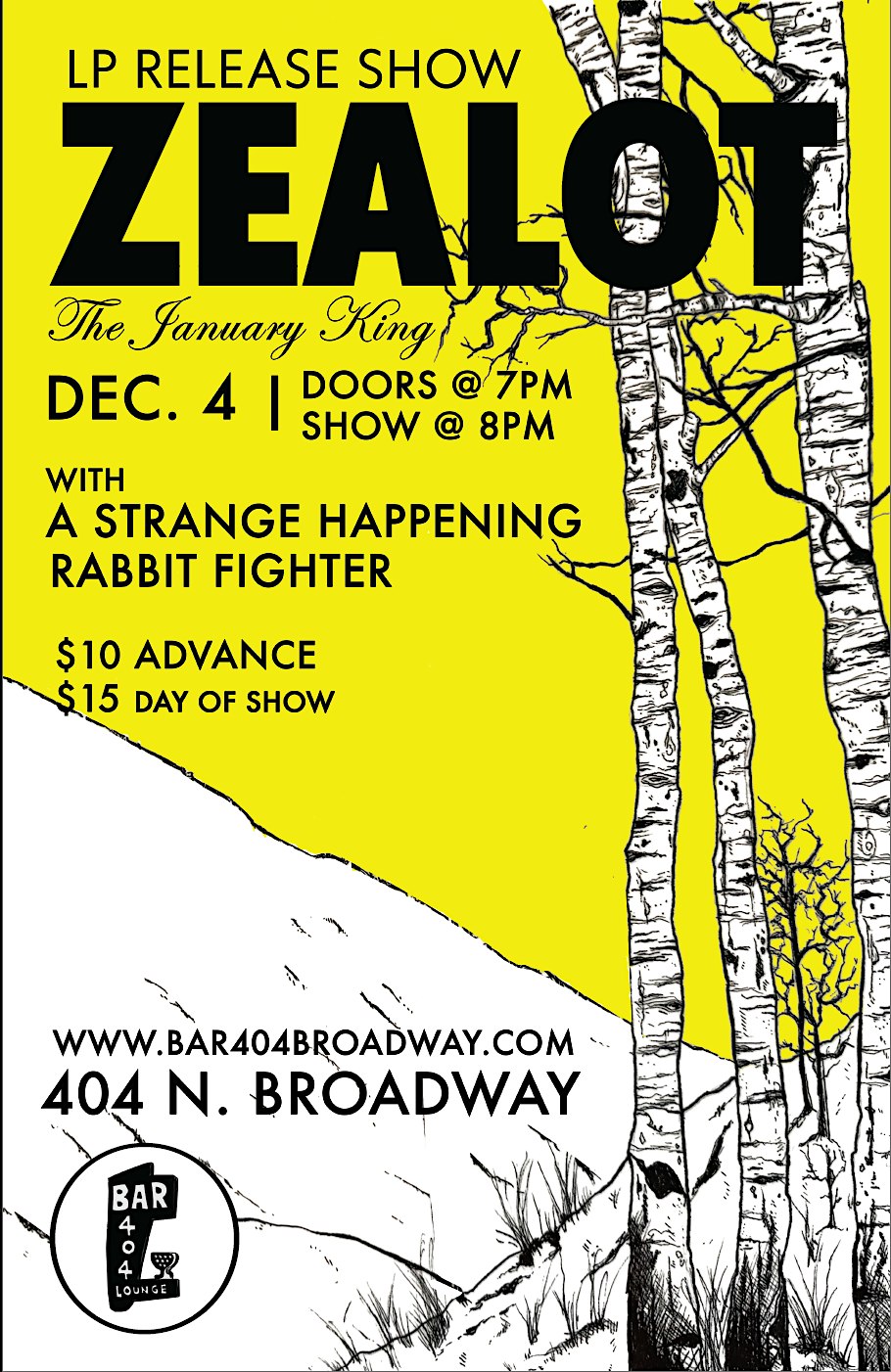 Zealot Album Release Party!!