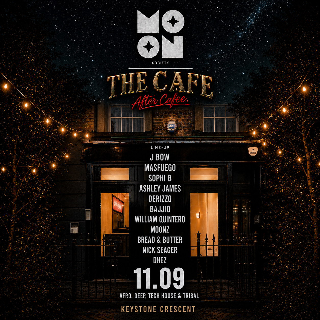 Moon Society X The Cafe