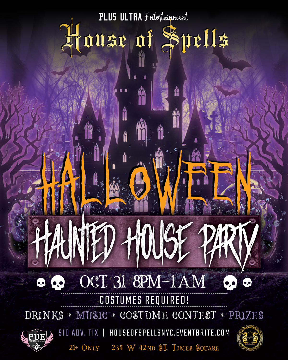 Haunted  “House Party” NYC