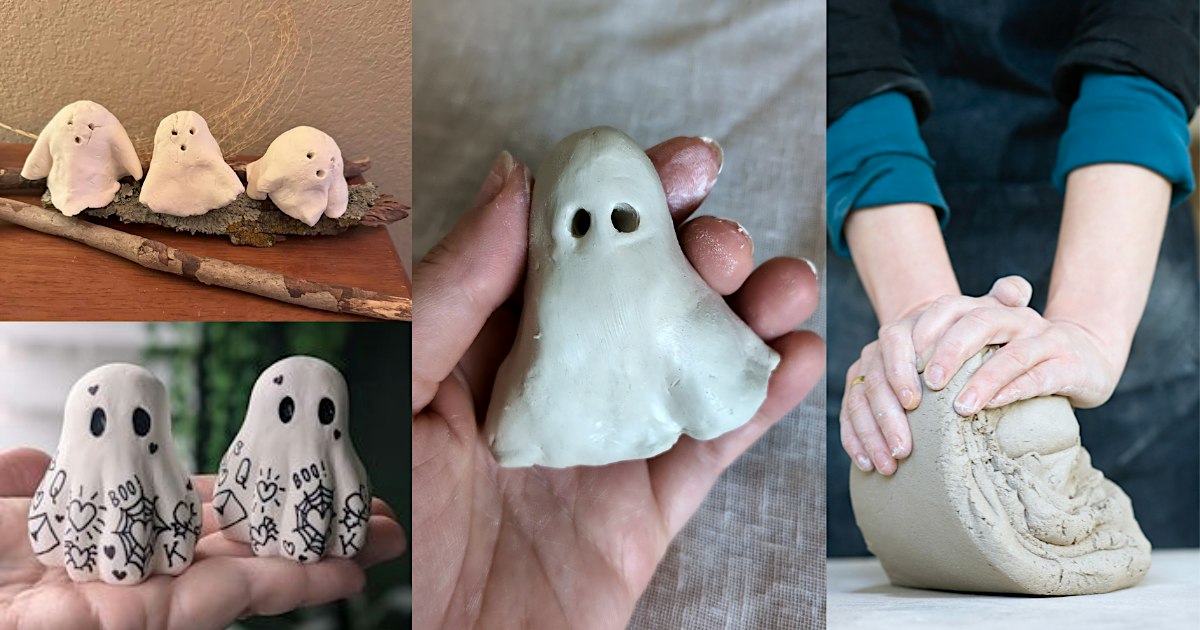 Make your own Boo Buddies with Clay