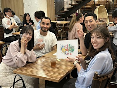Exciting & Fun Language Exchange Shibuya Cafe English Japanese言語交換  英会話 英語