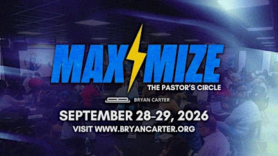 Maximize: 2 Day Intensive for Pastors