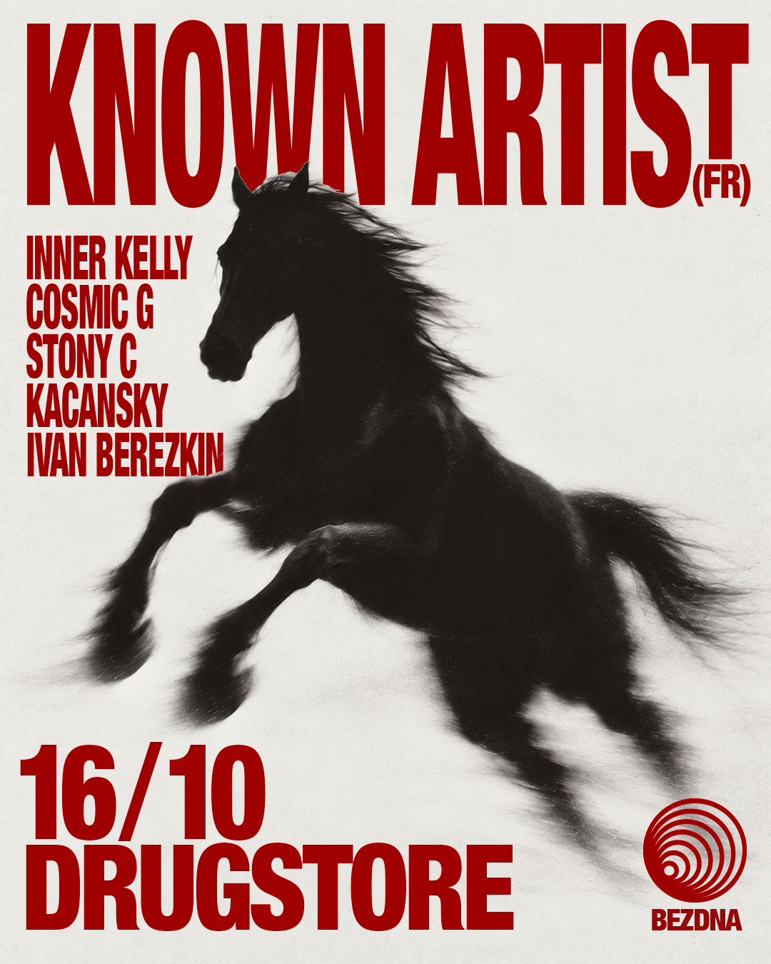 Known Artist X BEZDNA