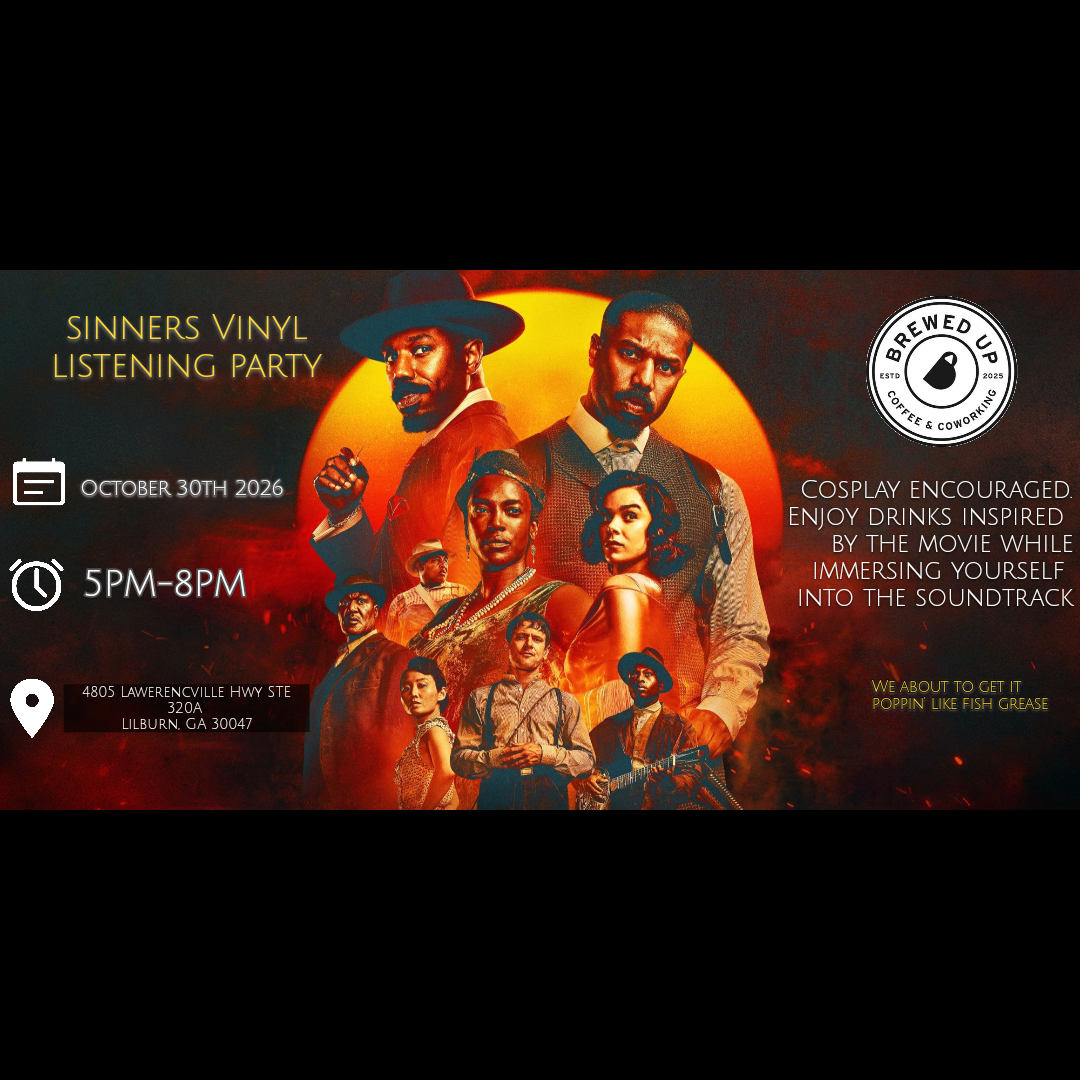 Sinners Vinyl Listening Party