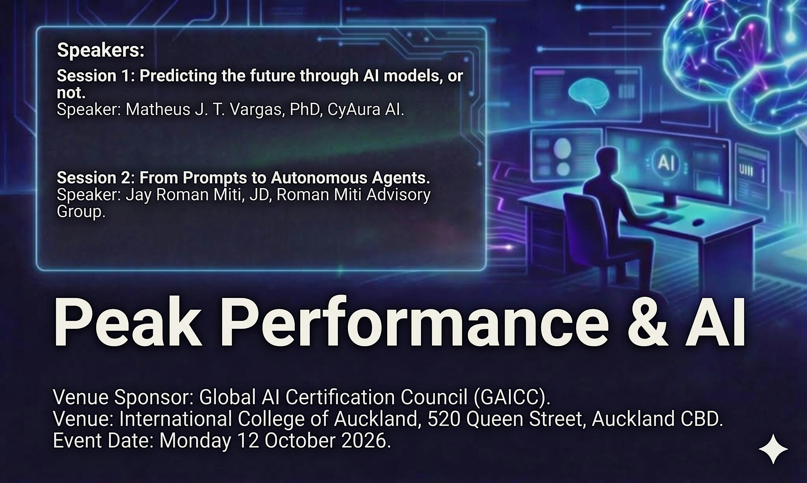 Peak Performance & AI - October Meetup