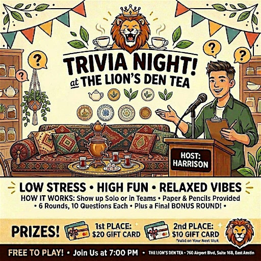 Trivia Night! But chill