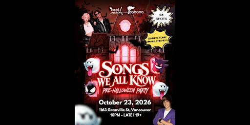 Songs we all know PARTY (ft. Games with Strangers) - Vancouver Halloween