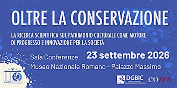 Conferenza "OLTRE LA CONSERVAZIONE"