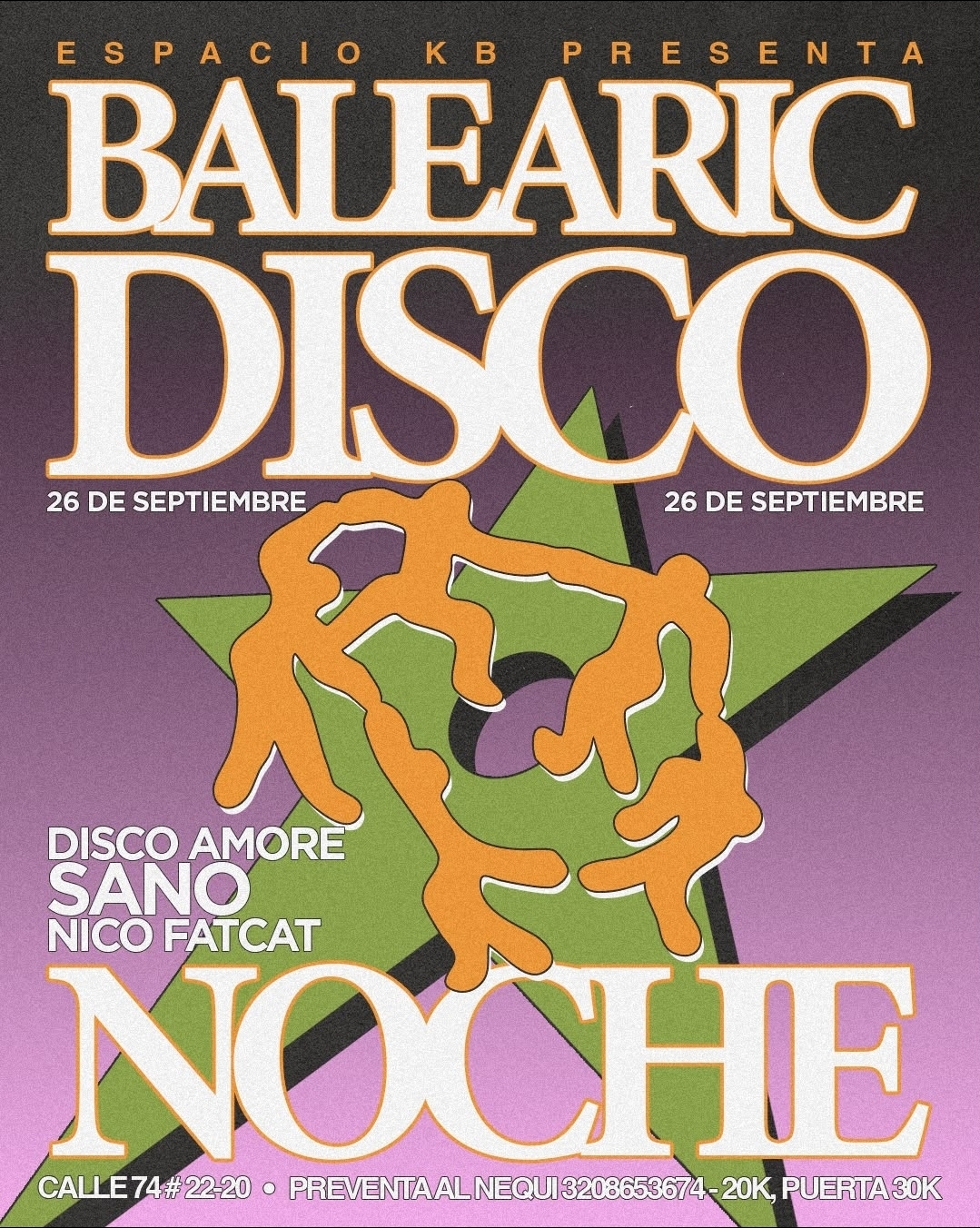 Espacio KB presenta Balearic Disco Noche 1er Aniversario