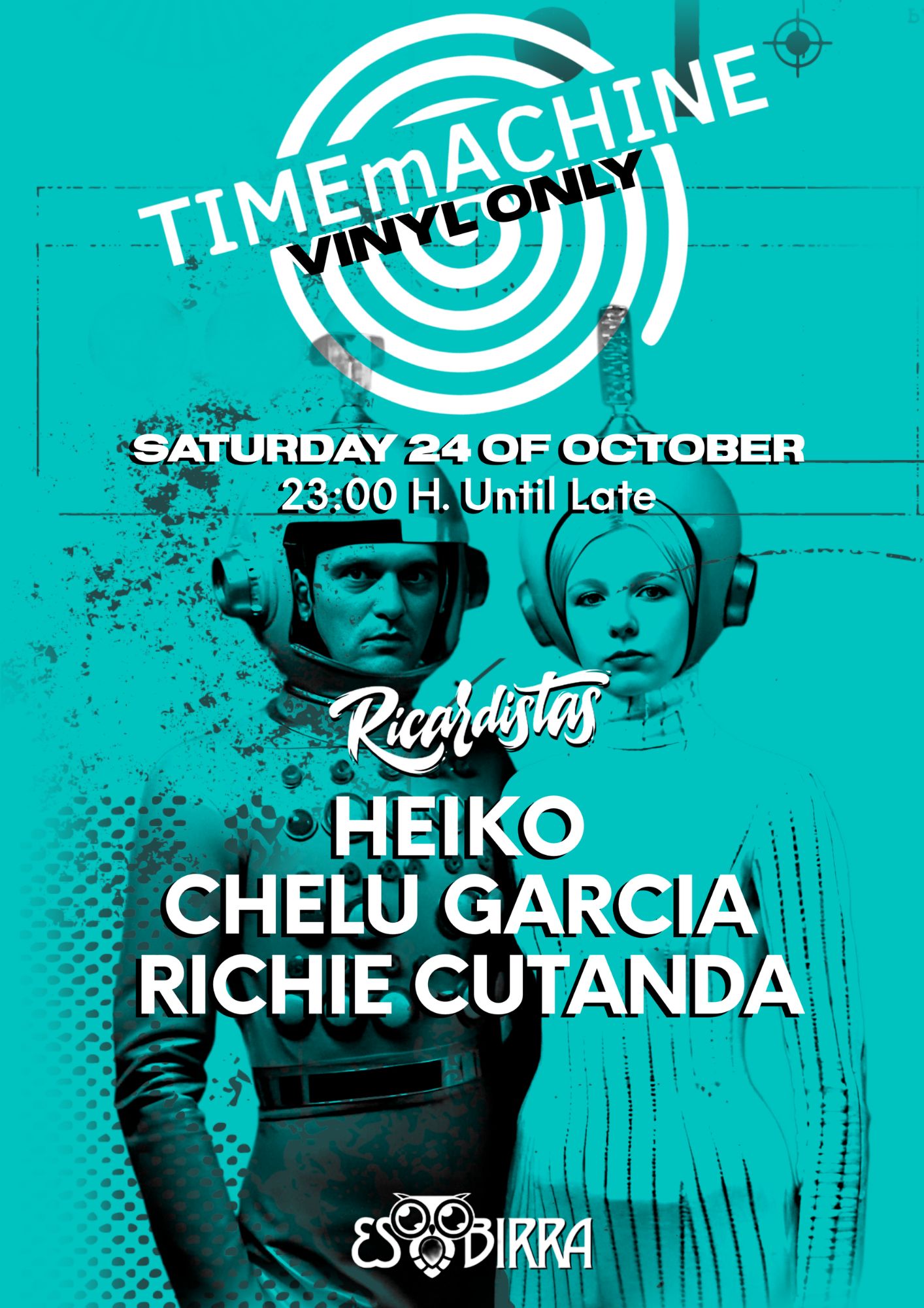 TIMEmACHINE presents Heiko, Chelu Garcia & Richie Cutanda