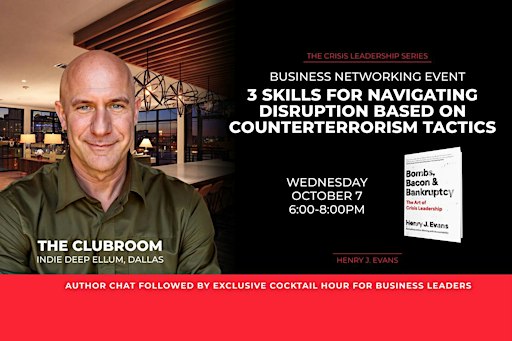 Leading through Disruption — Networking & Business Talk w/ Dallas CEOs