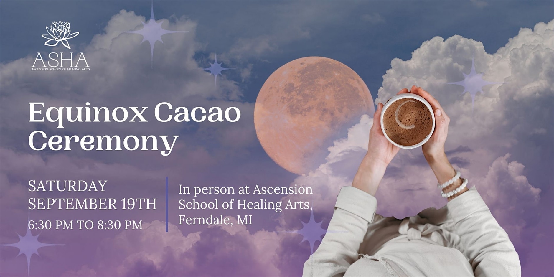 Equinox Cacao Ceremony  A Sacred Evening of Balance & Renewal