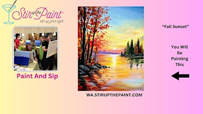 Seattle Paint and Sip, Paint Party, Paint Night  With Stir Up The Paint