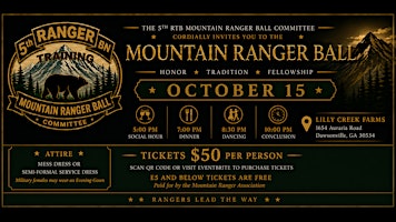 5th RTB Mountain Ranger Ball