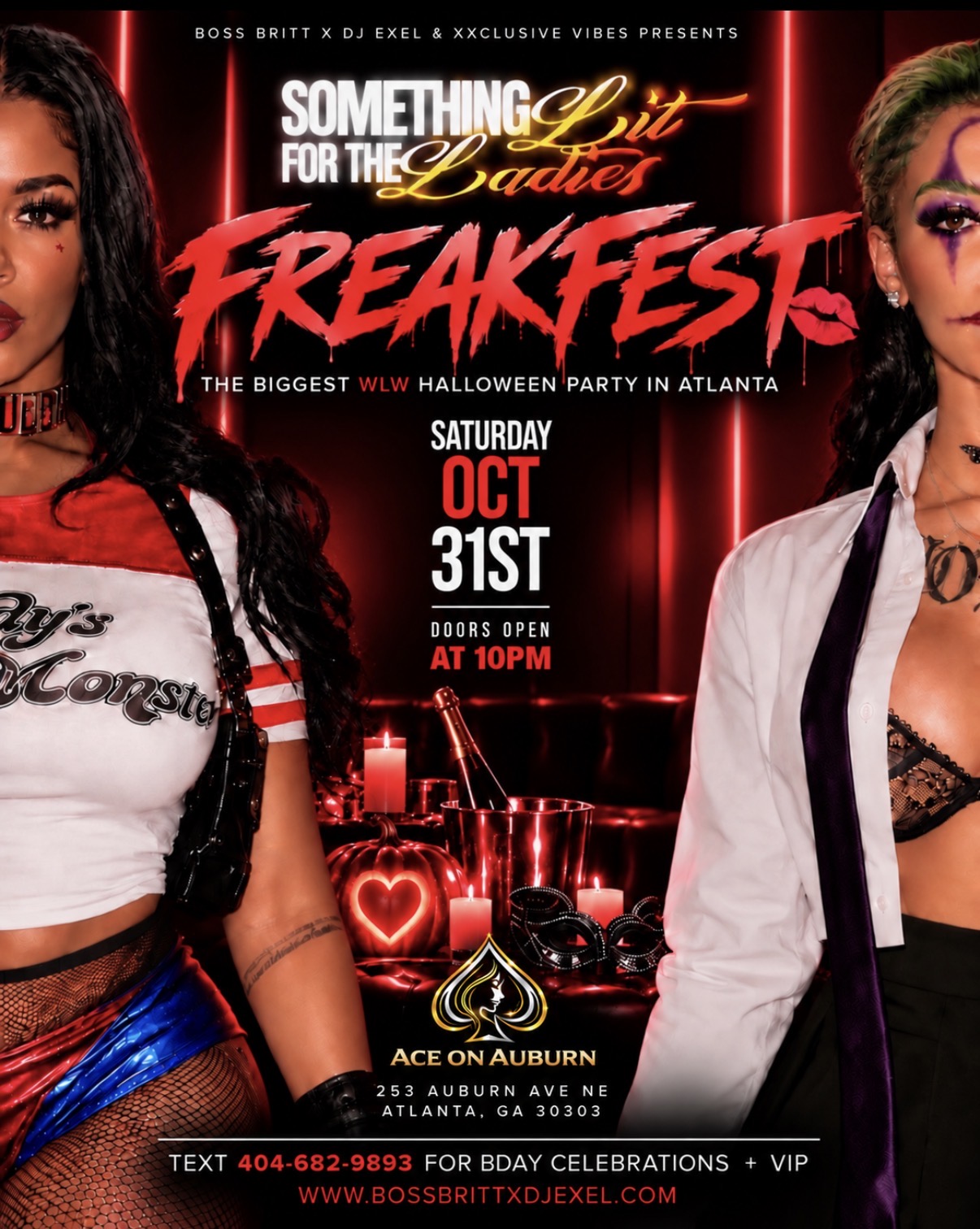 Something Lit For The Ladies: Freakfest Halloween Party For WLW