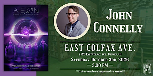 John Connelly at Tattered Cover Colfax