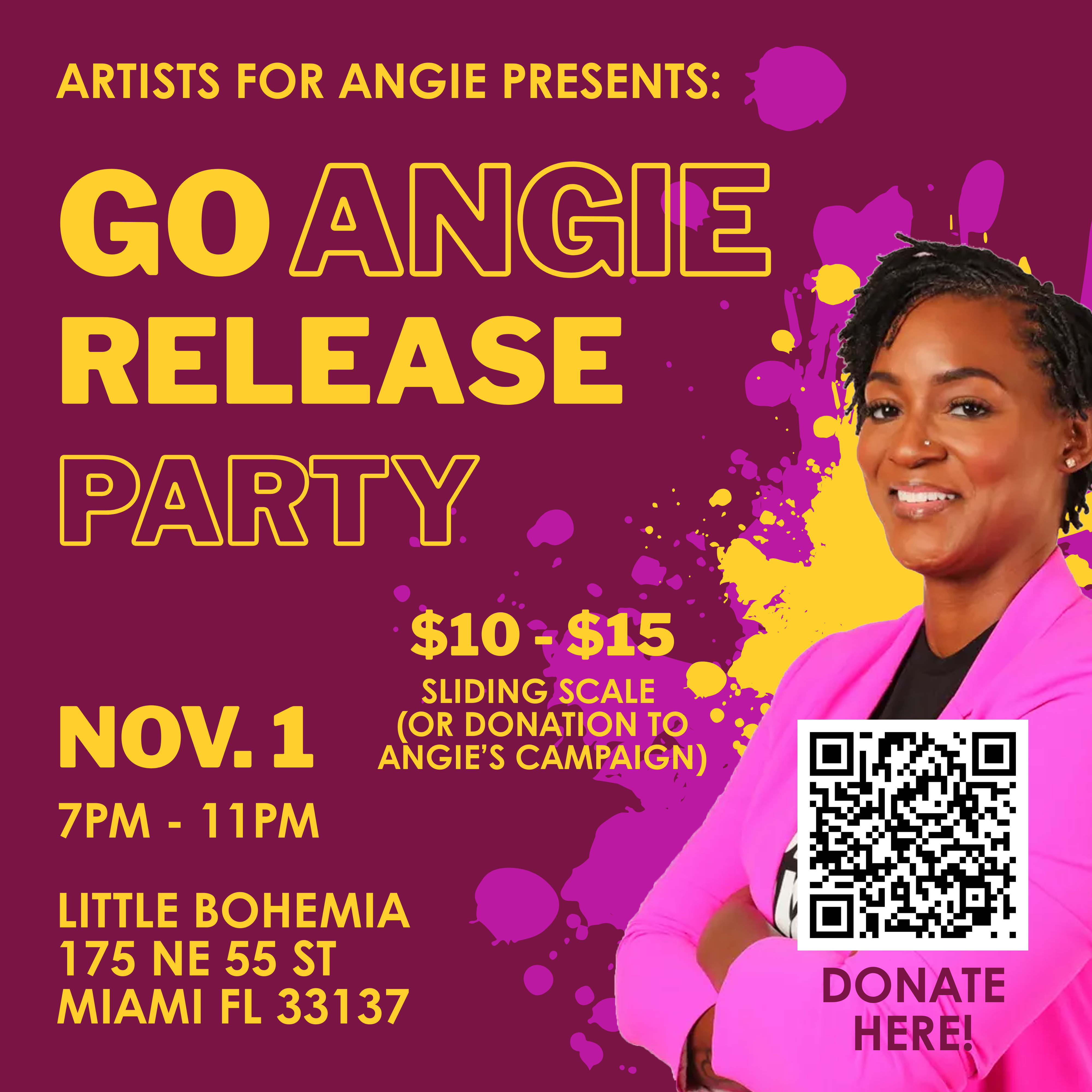 Go Angie Release Party