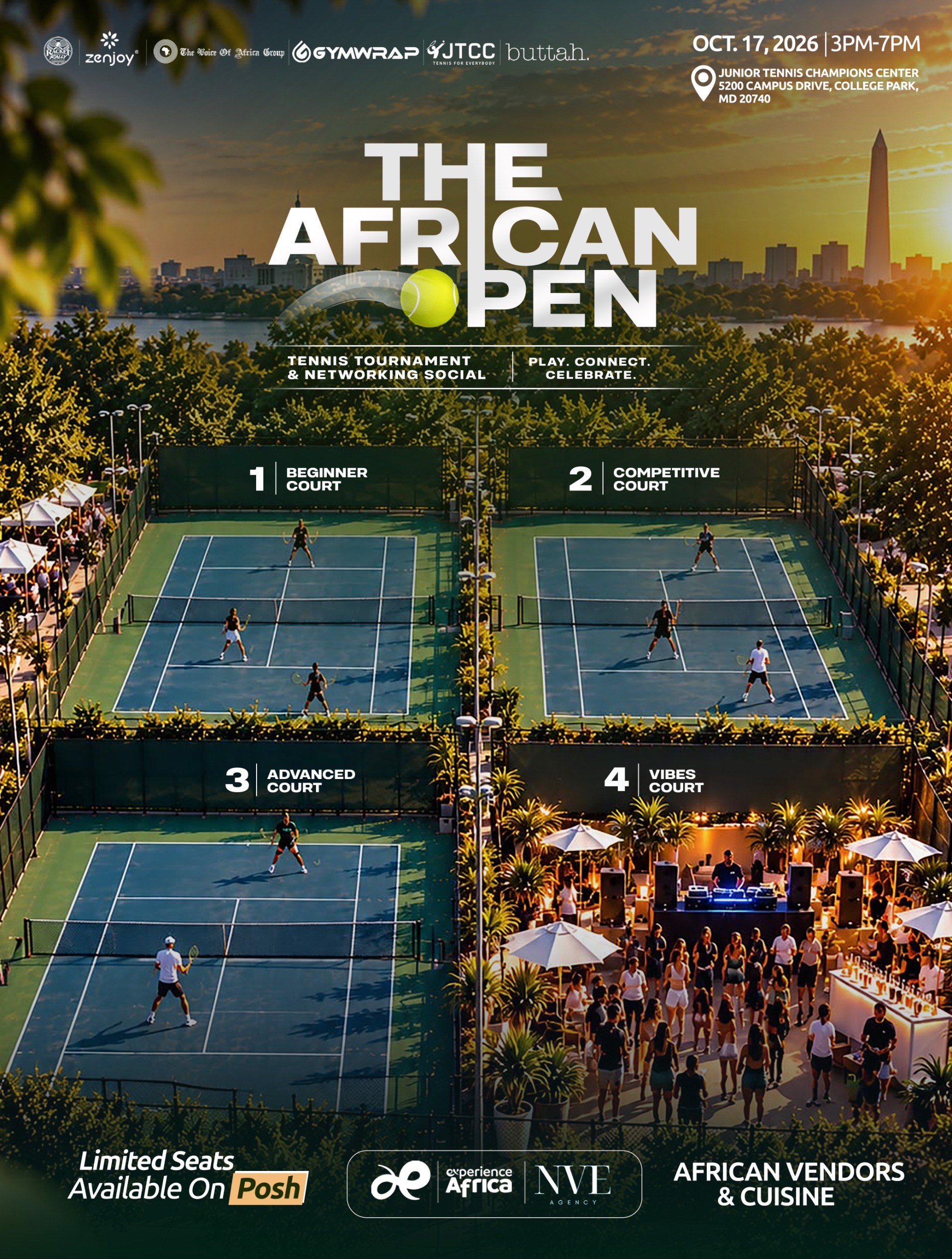 THE AFRICAN OPEN - TENNIS & NETWORKING