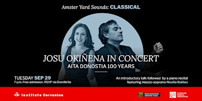 Josu Okiñena in concert — Aita Donostia 100 Years