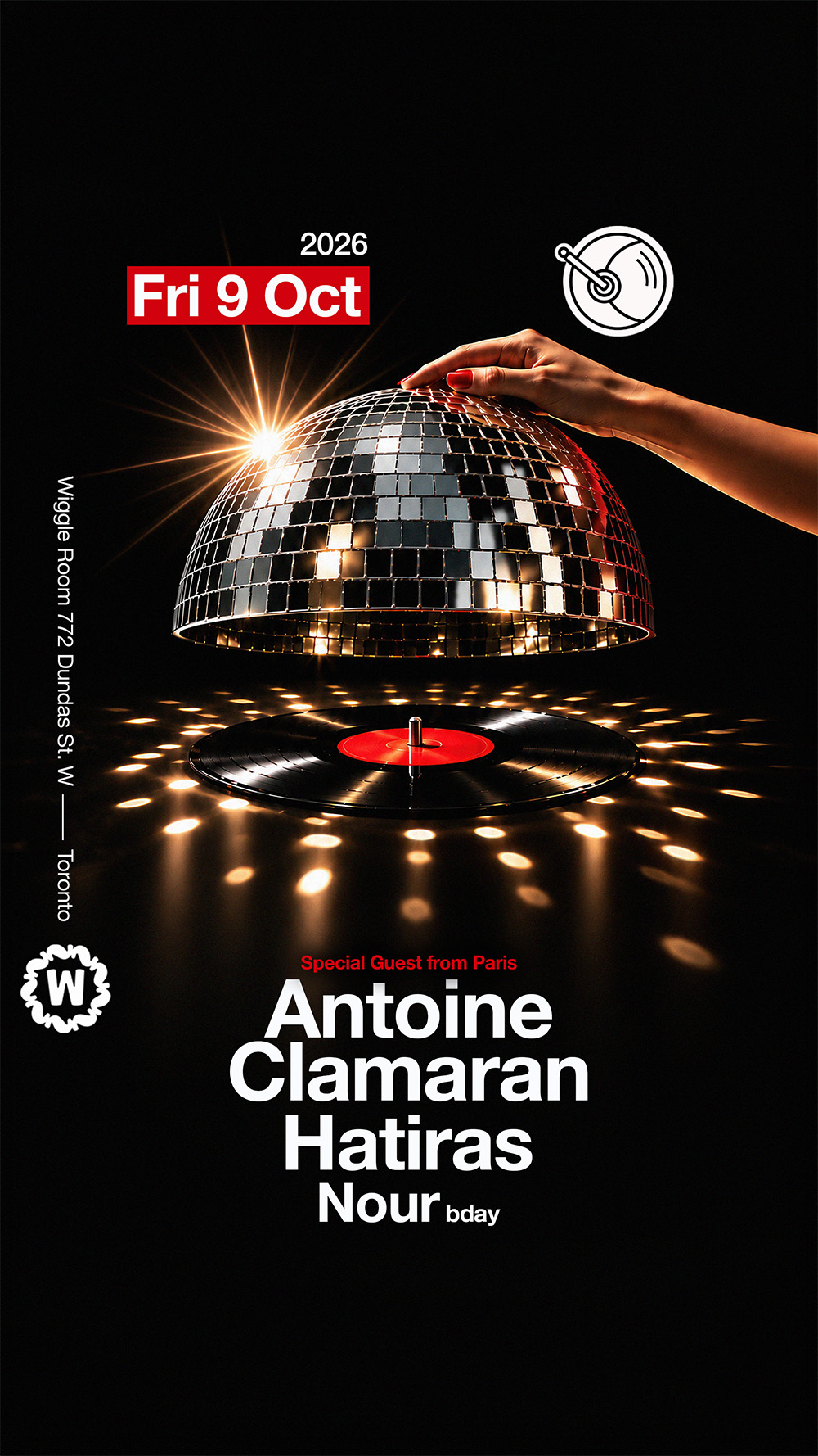 Spacedisco Records presents Hatiras + special guest Antoine Clamaran (Paris)