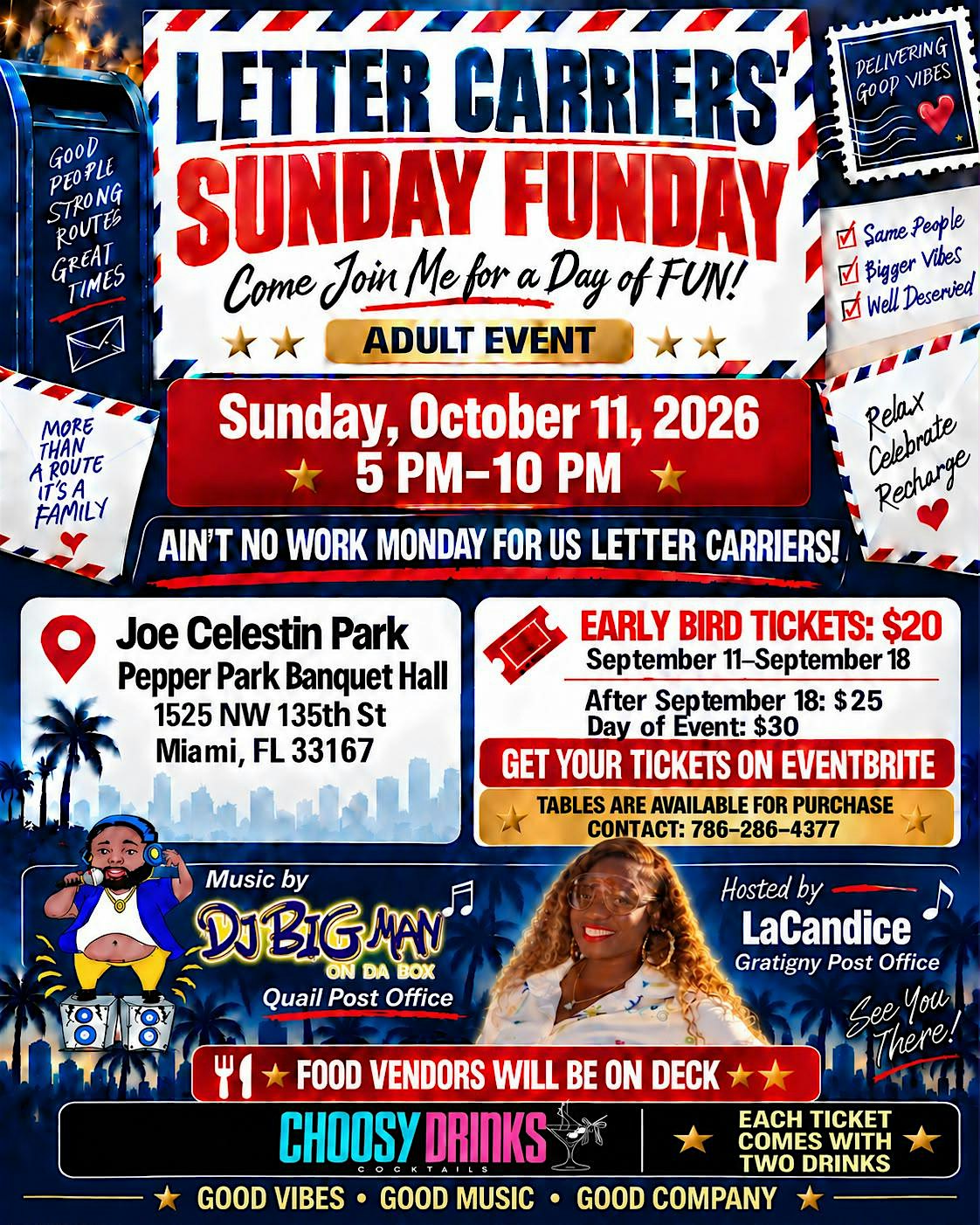 Letter Carrier's SunDay FunDay