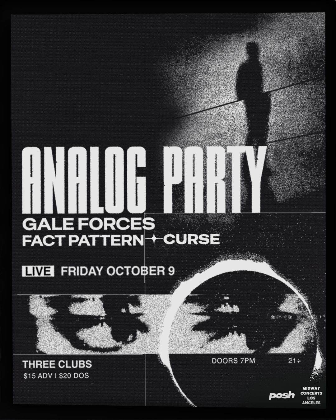 ANALOG PARTY with Gale Forces-Fact Pattern-Curse
