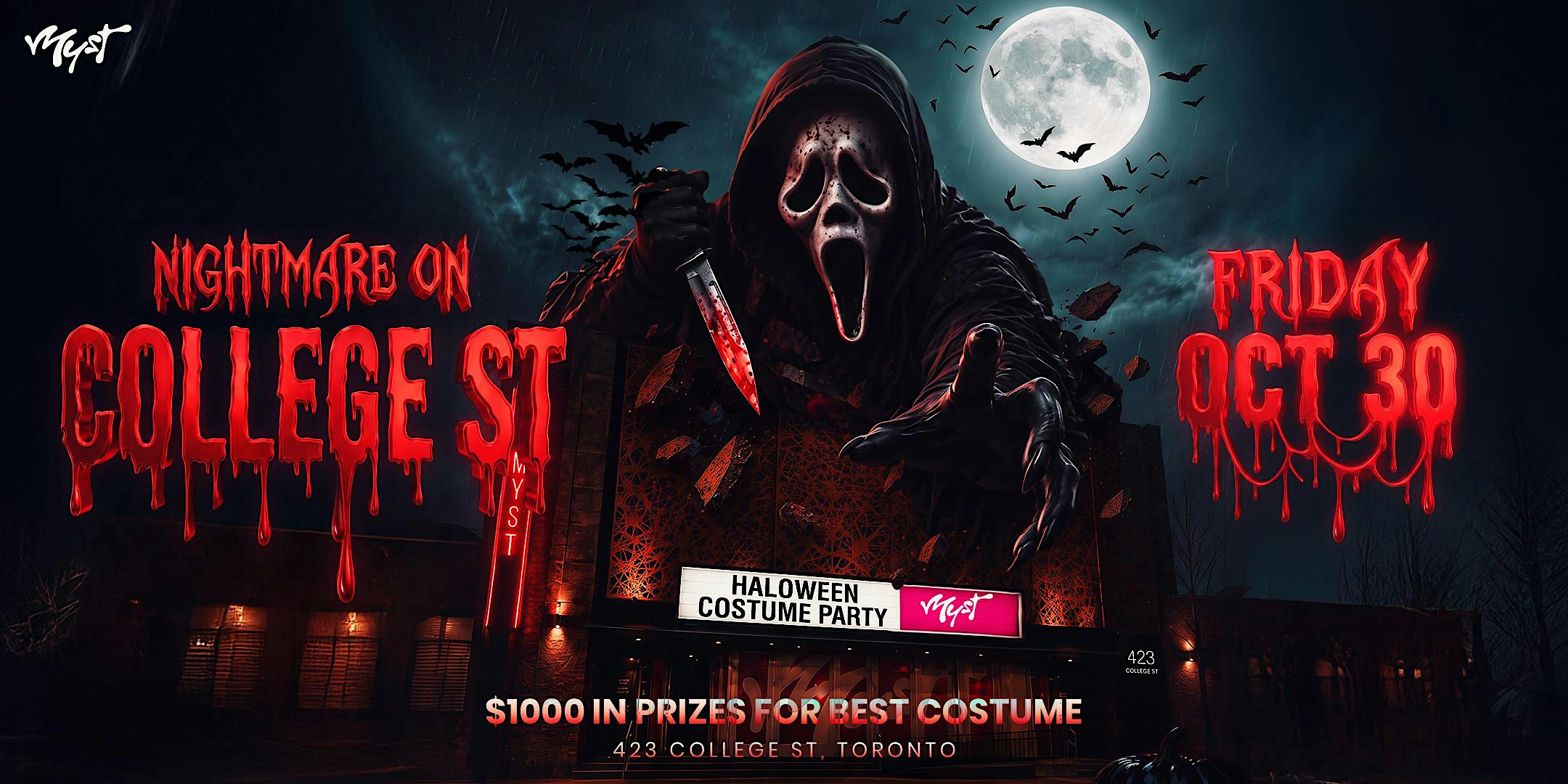 NIGHTMARE ON COLLEGE ST @MYST
