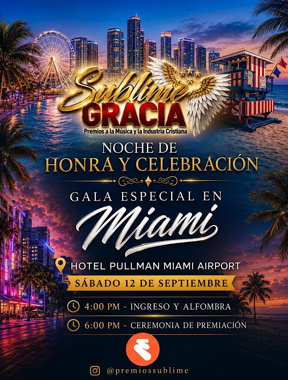 Premios Sublime Gracia 2026